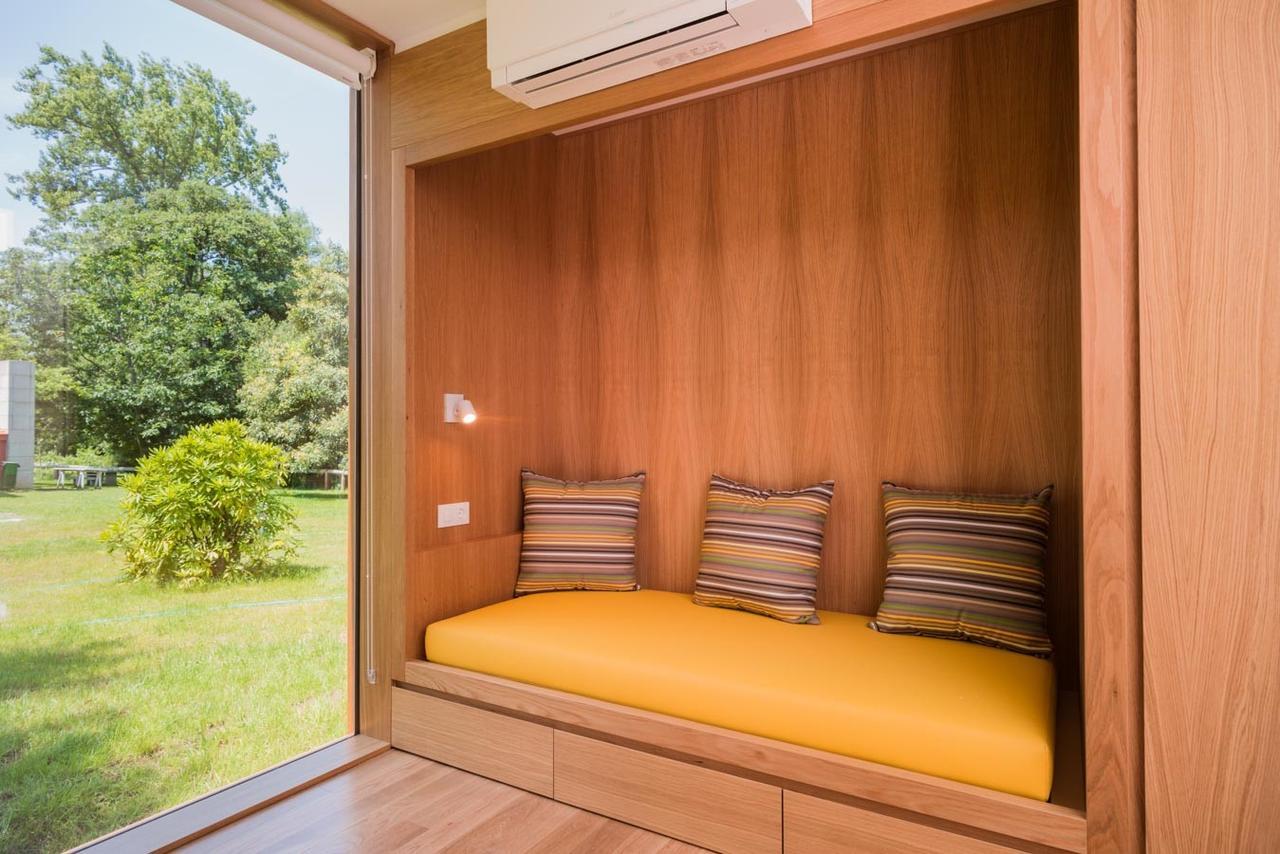 Bungalow Camping Los Manzanos 산타크루즈드올레로스 외부 사진