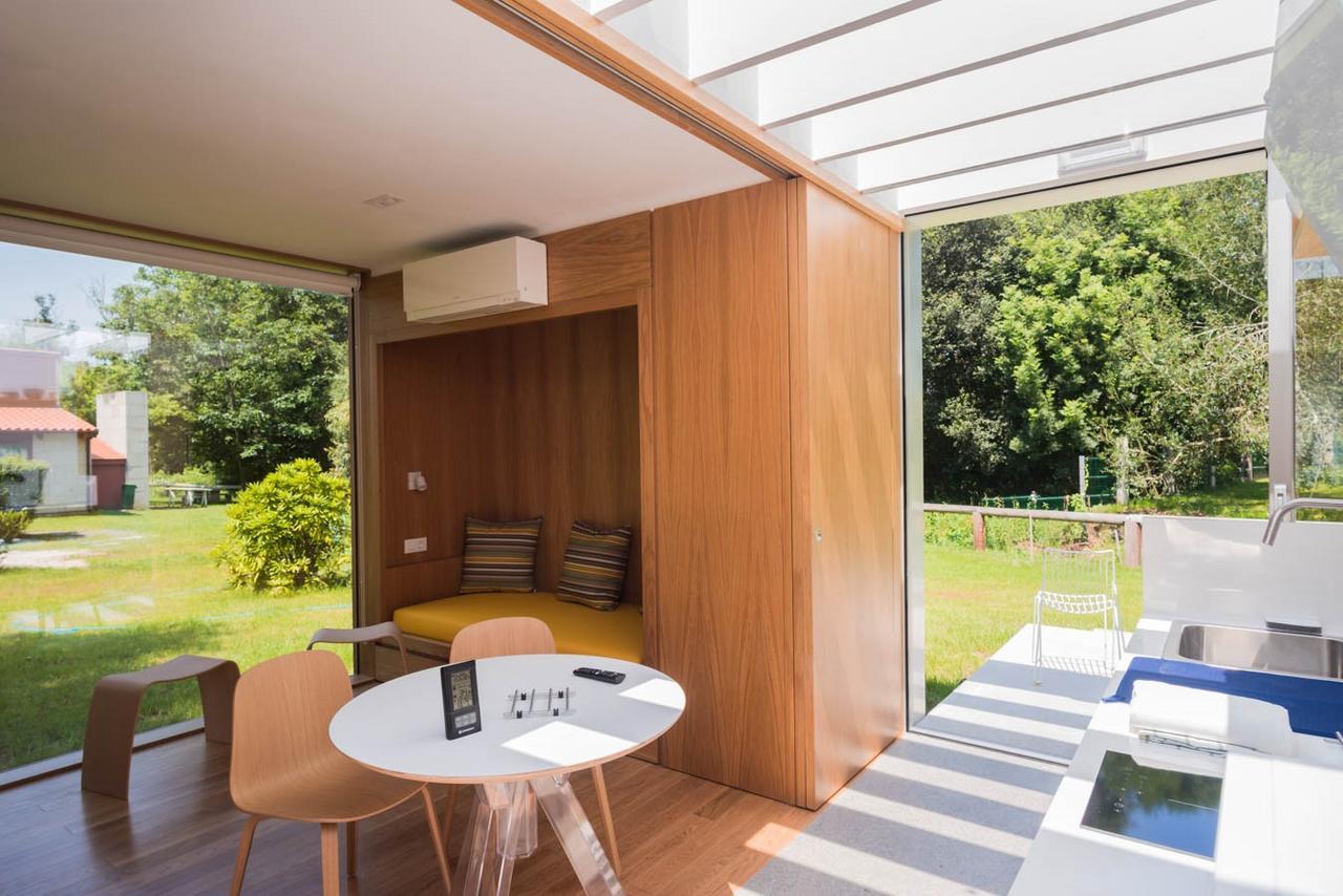Bungalow Camping Los Manzanos 산타크루즈드올레로스 외부 사진