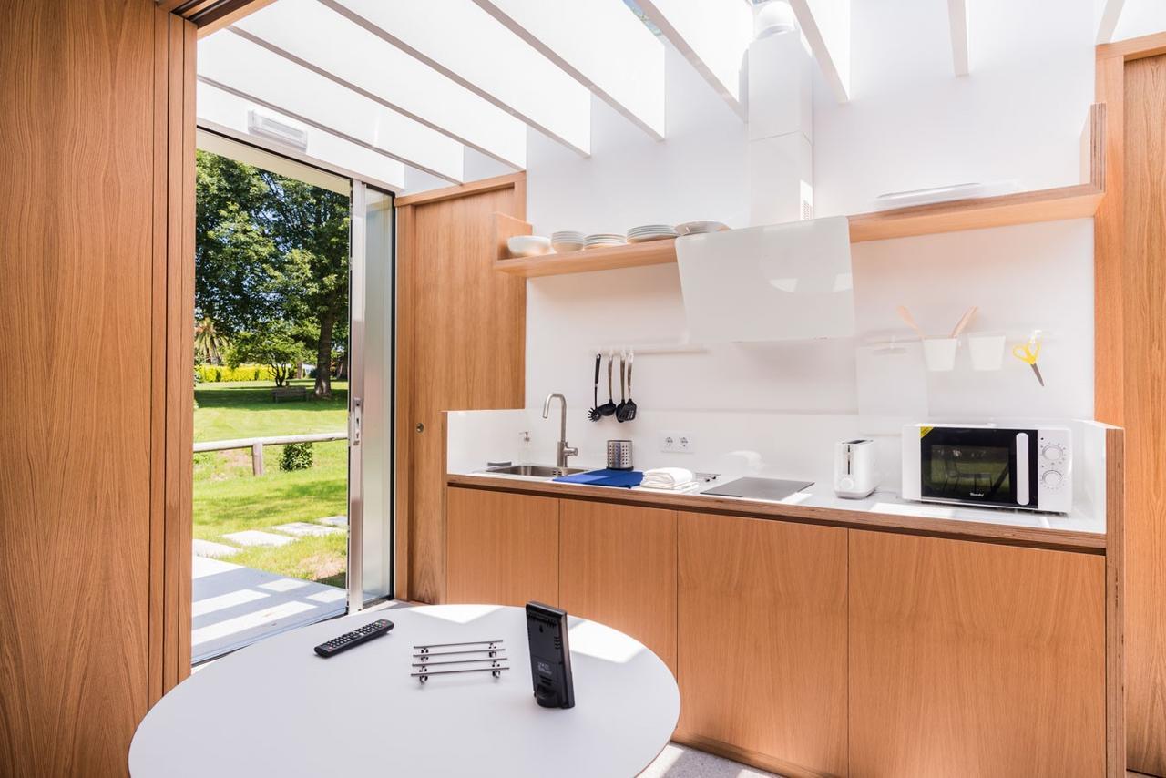 Bungalow Camping Los Manzanos 산타크루즈드올레로스 외부 사진